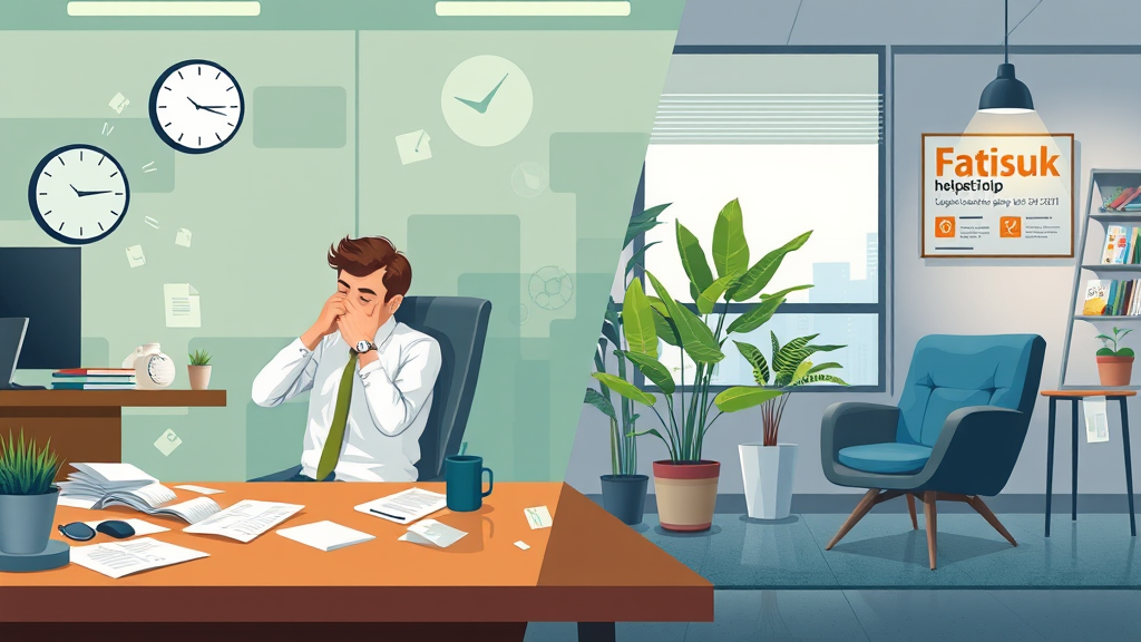 업무 피로 누적 증상과 해소 방법