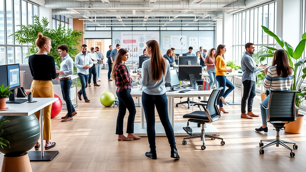 앉아서 일하는 위험 건강 문제, 대안 직업 및 환경 개선
