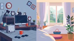 생활 리듬 교란의 원인과 증상 분석