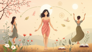 여성의 컨디션 변동과 그 이유 생리 주기와 호르몬 변화의 이해