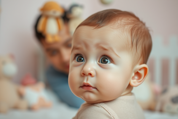 아기가 눈을 피하는 이유 이해하기