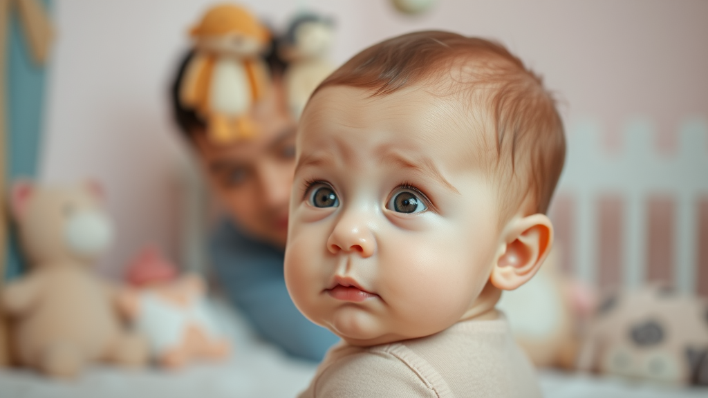아기가 눈을 피하는 이유 이해하기