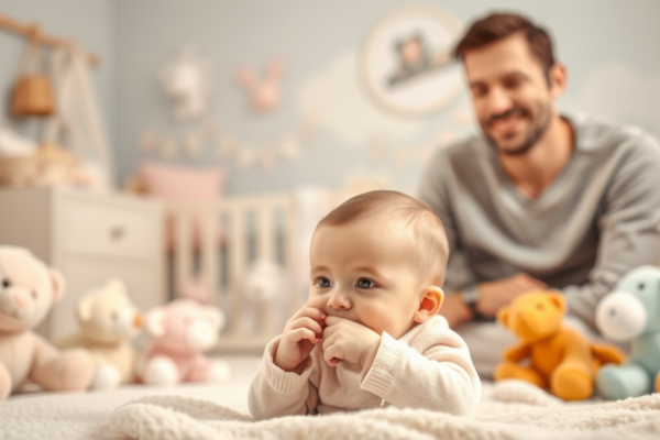 아기가 손을 빠는 이유와 그 의미