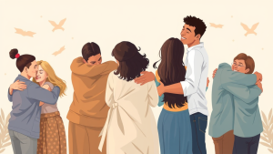 안아주는 방식의 심리적 및 신체적 효과 분석