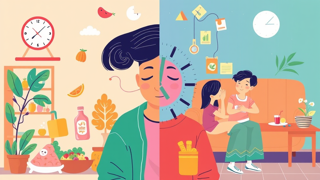 나이보다 늙는 이유 생활 습관, 식습관, 운동의 영향