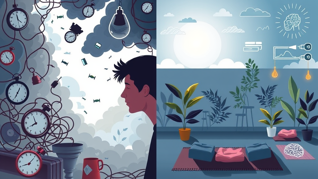 정신적 스트레스와 정신 건강이 컨디션 변화에 미치는 영향