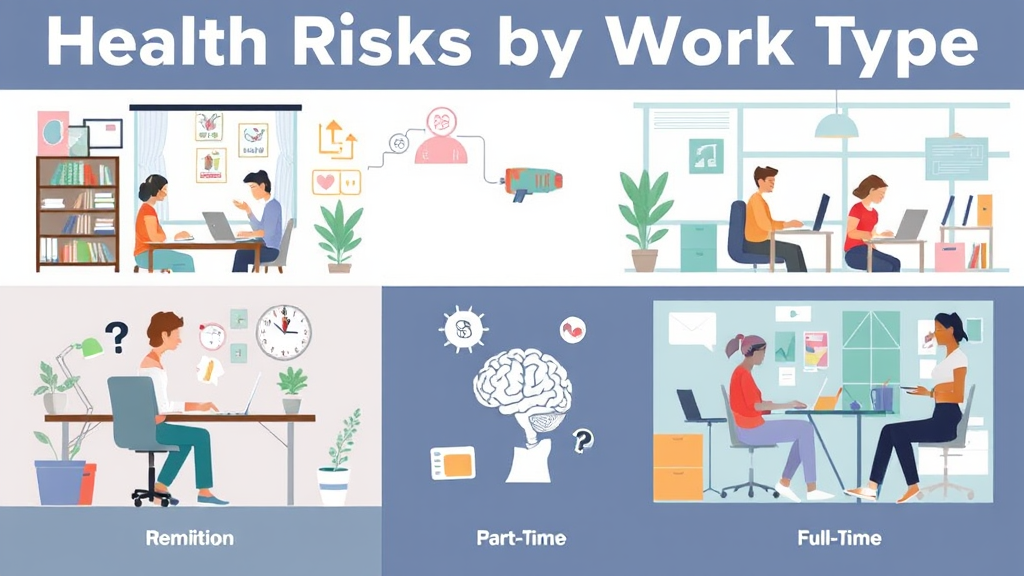 근무 형태별 건강 리스크 분석 및 예방 전략