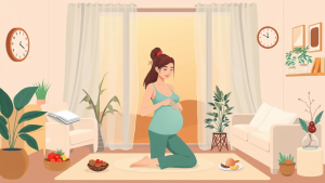 임신 중 생활 리듬 변화와 스트레스 관리