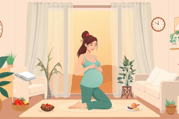 임신 중 생활 리듬 변화와 스트레스 관리