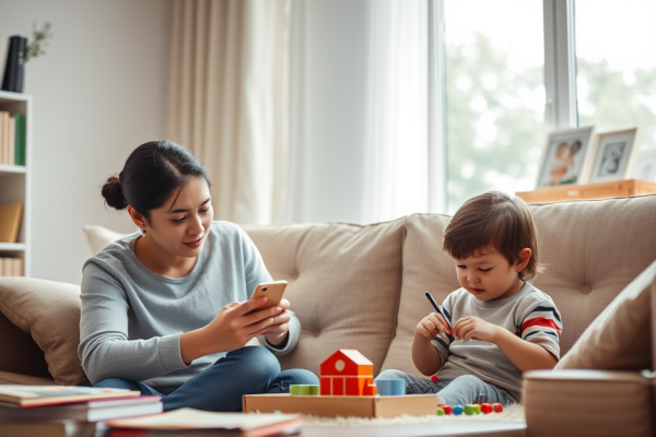 부모 스마트폰 사용이 아이 집중력에 미치는 영향 분석