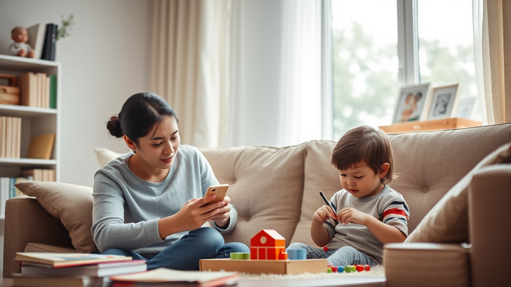부모 스마트폰 사용이 아이 집중력에 미치는 영향 분석