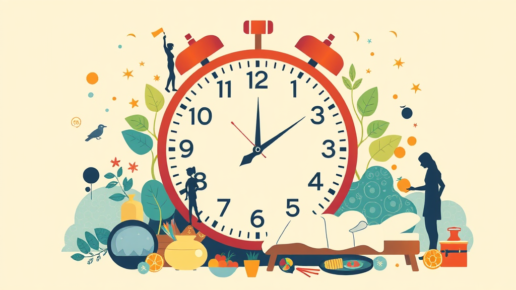 몸의 시간표 이해 생리적 리듬과 건강한 생활