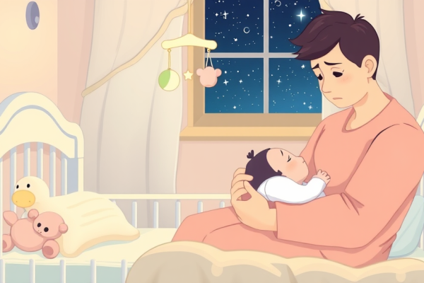 아기가 잠들기 전 울음 신호 이해하기