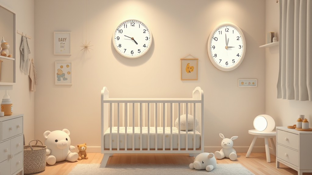 아기가 특정 시간에만 우는 이유 생리적 필요와 수면 주기 분석