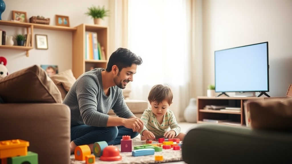 TV 시청이 아기와 어린이 발달에 미치는 영향