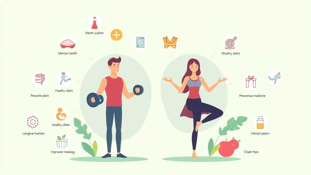 남녀 건강 관리 접근법 차이점과 효과적인 방법